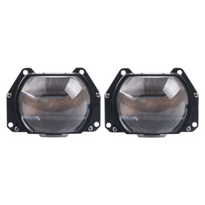 Sanvi New Arrival P1Bi Led Projector Lens 58W 6000K Square-shaped Light for Golf Super Bright Universal Headlight Factory Price - Product Image 2