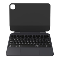 Nouvel étui clavier magique rétroéclairé LED avec pavé tactile BT sans fil et support magnétique flottant pour iPad 11e/10e génération 10,9/11 pouces