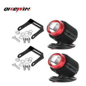 QIDEWIN ไฟสปอร์ตไลท์ LED สำหรับมอเตอร์ไซค์ 1500lm ชนิดเลนส์อะลูมิเนียม ไฟหน้าแบบติดตั้งเพิ่มเติม อัพเกรด - Product Image 5