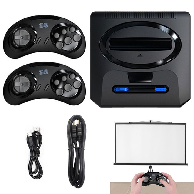 Wireless Video Game Consoles for MD Game Stick 2.4G Video Console for Sega Genesis HD MI-Compatible