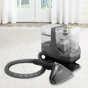 Mini limpiador de alfombras de mano ligero inalámbrico/con cable húmedo seco vacío sofá cama máquina de limpieza eléctrica aplicación doméstica - Product Image 5