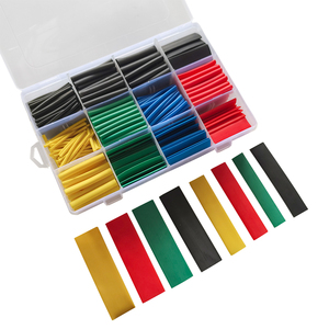 ปลอกหุ้มสายไฟเบอร์ออปติกแบบหดได้ บรรจุถุง บัสบาร์ PE ท่อหลากสี ท่อหดความร้อน - Product Image 2