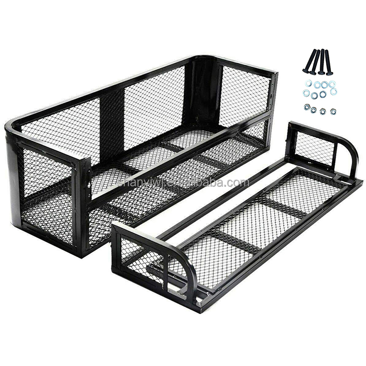 Оптовая продажа с фабрики, универсальный вездеход, передняя грузовая корзина и задняя подвесная стойка, багажник, Стальная Сетчатая поверхность
