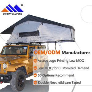 Tienda de Campaña Todoterreno para Techo de Coche para Acampar y Actividades al Aire Libre de Ajuste Universal - Product Image 4