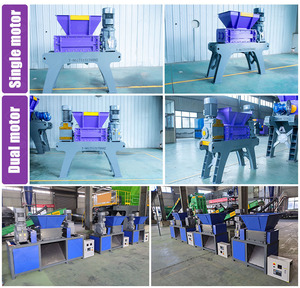 Déchiqueteuse de batteries au lithium et de disques durs à double arbre de 7,5 kW pour le recyclage des déchets électroniques - Product Image 5