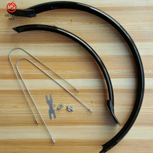 <span class=keywords><strong>Garde</strong></span>-<span class=keywords><strong>boue</strong></span> de vélo tout compris en acier inoxydable de haute qualité - Product Image 3