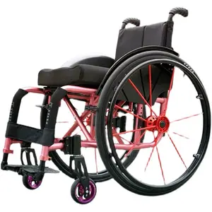 Lightweight Manual Aluminum sport wheelchair Latest rehabilitation therapy manual sports wheel