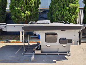 Camper tout-terrain léger en aluminium pour <span class=keywords><strong>pick</strong></span>-<span class=keywords><strong>up</strong></span>, caravane à toit relevable à vendre - Product Image 2