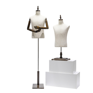 सूट पुरुष ऊपरी शरीर पुतला पूर्ण शरीर सूट पोशाक कपड़े की दुकान प्रदर्शन पुरुष पुतला धड़ - Product Image 2