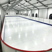 Piso Sintético de UHMWPE de Grado Comercial WLT para Pistas de Hielo, Hockey y Patinaje sobre Ruedas para Arenas, Precio de Fábrica al por Mayor