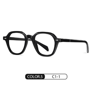 New Fashionable Retro UV400 Sunglasses <b>for</b> Men and Women Blue Frame Anti-Blue Same Plate Design - Product Image 6
