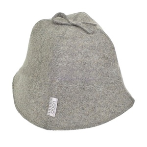 Gorro de Sauna de Fieltro HKZB con Logotipo Personalizado, Gorro de Ducha Reutilizable de Fieltro para Adultos, Protección Contra el Calor - Product Image 3