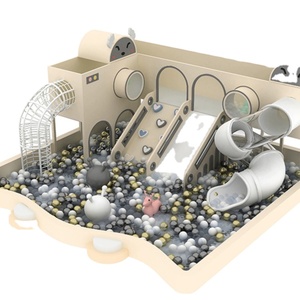 <span class=keywords><strong>Parque</strong></span> Infantil de Interior Comercial Área de Juego Suave para Niños Pequeños Toboganes Juegos de <span class=keywords><strong>Parque</strong></span> de Atracciones Equipamiento para Bebés en Oferta - Product Image 1