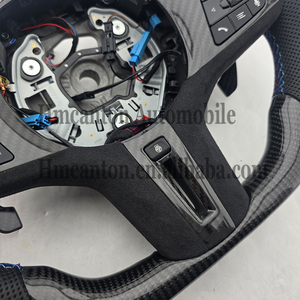 Direct Sales Carbon Fiber Perforated Leather Steering <b>Wheel</b> for BMW G Series M3 G20 G30 G80 M4 G82 M5 CS Car Steering <b>Wheel</b> - Product Image 5