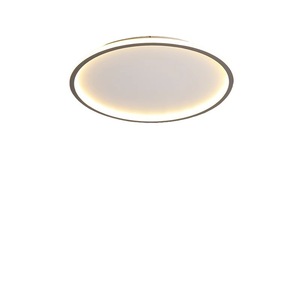 Lámpara de techo LED minimalista moderna totalmente de cobre, lámpara ultrafina para dormitorio/estudio, iluminación creativa personalizada de lujo para sala de estar - Product Image 3