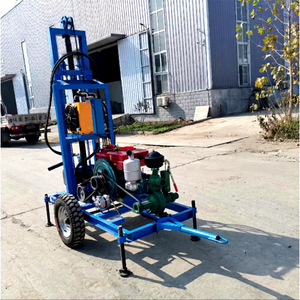 Plataforma de Perforación Rotatoria Portátil para Pozos de Agua de 150m de Profundidad con Motor Diésel, Bomba, Caja de Cambios y Componentes Principales en Venta en Dubái - Product Image 1