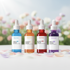 Siero Viso Liquido Anti-Età 30ML con Aloe Vera, Vitamina C e Acido Ialuronico - Formula Nutriente Anti-Rughe - Product Image 1