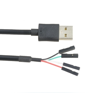 Kabel koneksi Data perempuan USB2.0 1P & 4P Dupont Adapter USB Pin kabel <span class=keywords><strong>Motherboard</strong></span> komponen elektronik - Product Image 4
