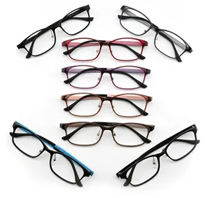 2022眼镜供应最新到货金属泰坦塑料男士时尚眼镜定制自己设计的光学镜架