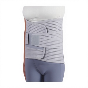 Ceinture lombaire élastique respirante avec plaque en acier de 32 cm pour un soutien lombaire élargi, idéale pour soulager les douleurs dorsales dues à une assise prolongée - Product Image 5