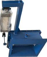 Vanne solénoïde de régulation de débit pour traitement d'huile à basse température 220V/380V, commande automatique/manuelle, pour décharge de silo à ciment