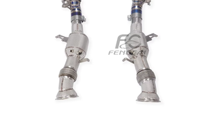 Tuyau d'échappement Catback avec silencieux à commande de soupape en acier inoxydable SS304 pour <span class=keywords><strong>Mercedes</strong></span>-Benz CLE53 <span class=keywords><strong>AMG</strong></span> C236 3.0T 2024+ Performance Racing - Product Image 5