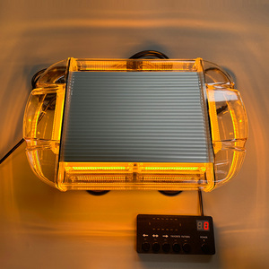 ไฟฉุกเฉินรถยนต์ ADT 24W 48W 88W สีเหลืองอำพัน แดง น้ำเงิน 17 โหมดกระพริบ ไฟเตือน LED สำหรับกู้ภัย - Product Image 6