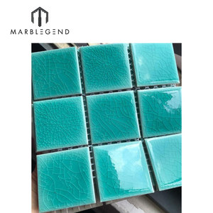 Chine <span class=keywords><strong>prix</strong></span> de gros vert glace crackle céramique carreaux de mosaïque de <span class=keywords><strong>piscine</strong></span> - Product Image 2