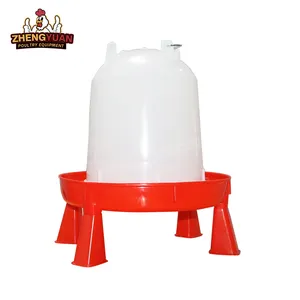 Multiple specifications Plastic Automatic heighten water Bucket chicken water Bucket with legs