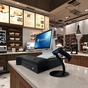 Máquina Pos Barata Pos <span class=keywords><strong>Windows7</strong></span>/8/10 Caja Registradora Todo en Uno Pos Terminal - Product Image 2