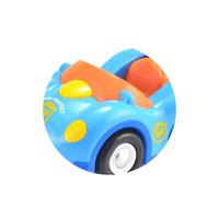 Coche de Policía de Control Remoto de 2 Canales, Juguete de Coche de Control Remoto con Luces Musicales y Volante para Niños Pequeños