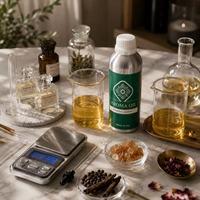 Huile de parfum inspirée, en gros, huile de parfum de luxe de créateur pure pour la fabrication professionnelle de parfums