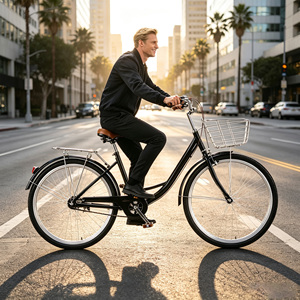 Venta Directa de Fábrica, Bicicleta Personalizada para Mujer, Bicicletas de 26 Pulgadas para Mujer, Bicicleta Urbana - Product Image 2