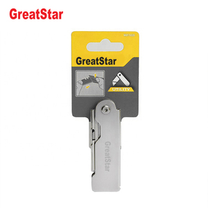 Mini Durable Stainless Steel Quick-Change <strong>Blades</strong> Folding <strong>Utility</strong> Knife with OEM Support for DIY Projects - Product Image 6