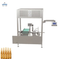 Machine de remplissage et de scellage d'ampoules stériles de 1ml Machine de remplissage d'ampoules en verre avec étiqueteuse
