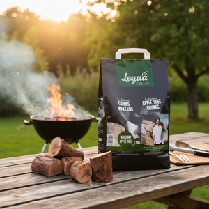 Trozos de madera de manzano natural de Legua, proveedor mayorista de la mejor calidad de España, modelo 8426720001783 para asar a la parrilla - Product Image 3