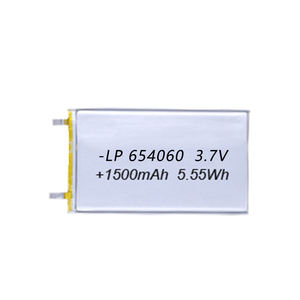 3.7V lipo pil elektronik cihaz gps lityum polimer pil 3.7v 1500mah - Product Image 1
