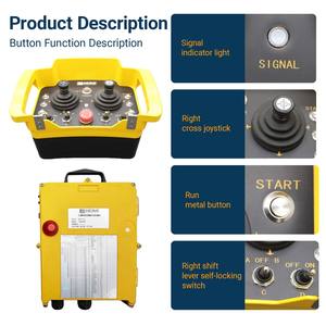 Zware-duty boormachine afstandsbediening |   Draadloos, hydraulisch proportioneel |   IP68 |   7 Aangepaste opties |   Betrouwbare werking - Product Image 6