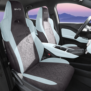 BYD Dolphin Surf Leather Customized Car <strong>Seat</strong> <strong>Covers</strong> Full Set Waterproof Original Size Dolphin <strong>Mini</strong> Car <strong>Seat</strong> Cushion - Product Image 4