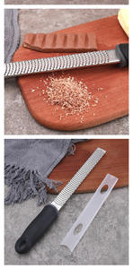 <span class=keywords><strong>Meilleure</strong></span> vente Outil de cuisine en acier inoxydable, râpe à <span class=keywords><strong>fromage</strong></span> citron et chocolat avec plastique bambou pour <span class=keywords><strong>fondue</strong></span> maison emballée dans une boîte - Product Image 5