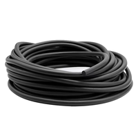 Vente directe de bandes d'étanchéité en caoutchouc rond noir FKM de 8 mm, joints toriques disponibles, découpe sur mesure, en stock de l'usine de Hebei