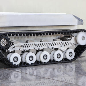 ระบบติดตามยางรถ ATV ขนาดเล็กแพลตฟอร์มแชสซีสำหรับหุ่นยนต์บรรทุกน้ำหนัก40กก. ระบบ TINS-6H ออฟโรด - Product Image 4