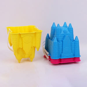 Sandcastle molde de areia, colorido, molde de plástico, brinquedos, castelo, praia, balde, crianças - Product Image 4