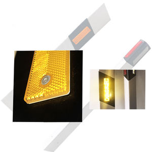 2024 निर्माता चिंतनशील यातायात संरक्षक Pvc त्रिभुज ट्रैफ़िक पोस्ट डेलिनेटर्स - Product Image 3