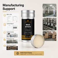 Fabricante de Cera para el Cabello en Barra OEM con Empaque Personalizado y Fórmula sin Residuos Blancos para Marcas de Belleza