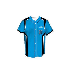 Diseño innovador, conjuntos de uniformes de béisbol para adultos personalizables para hombres, ligeros, elásticos, transpirables, antibacterianos, protección UV - Product Image 6