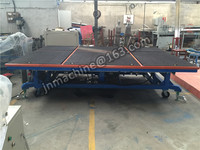 Table de chargement et de découpe du verre avec fonction de flottaison pneumatique