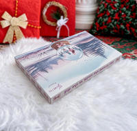 Calendrier de l'Avent de Noël personnalisé, boîte à surprises, calendrier de l'Avent de Noël avec 24 compartiments numérotés
