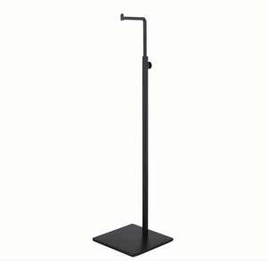 Soporte de exhibición de bolso de 7 tipos ajustable de metal negro - Product Image 5