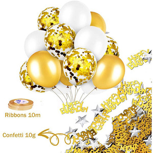 10g oro <span class=keywords><strong>buon</strong></span> compleanno e stelle Confetti metallici festa di <span class=keywords><strong>buon</strong></span> compleanno Baby Shower festa tavolo sparge decorazione - Product Image 5